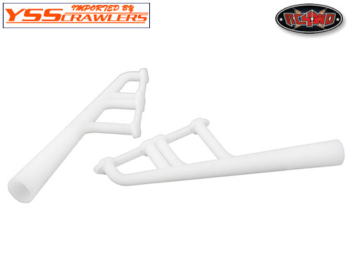 RRC4WD Plastic Exhaust Zoomie Headers for V8 Scale Engine V1