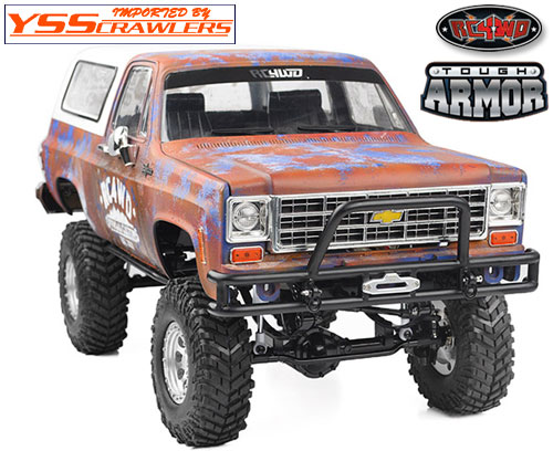 RC4WD Tough Armor Double Tube Front Bumper for Chevrolet Blazer and K10