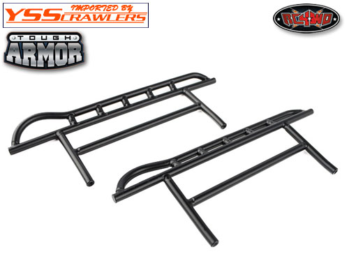 RC4WD Tough Armor Steel Side Sliders w/Bump for Gelande II (D90)
