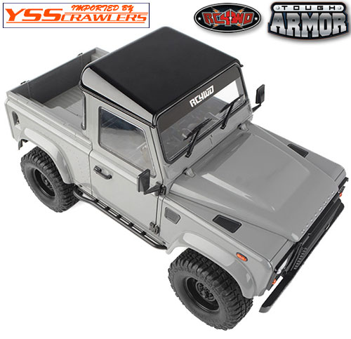 RC4WD Tough Armor Steel Side Sliders w/Bump for Gelande II (D90)