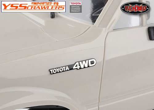 RC4WD 1982 Toyota Pickup Metal Emblems