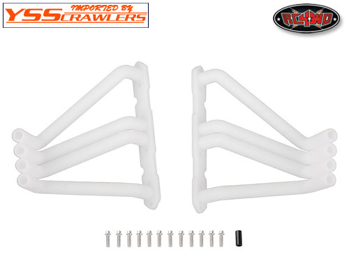 RC4WD Plastic Exhaust Zoomie Headers for V8 Scale Engine V3