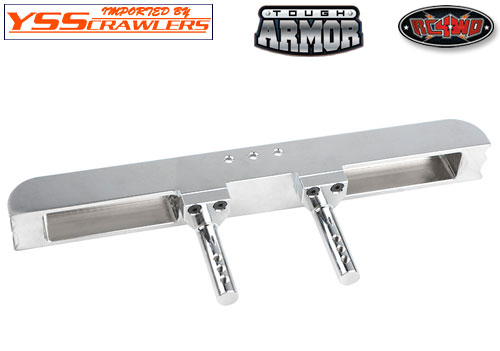 RC4WD Tough Armor Rear Step Bumper for Toyota Pickups/4Runner (Chrome)