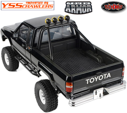 RC4WD Tough Armor Rear Step Bumper for Toyota Pickups/4Runner (Chrome)