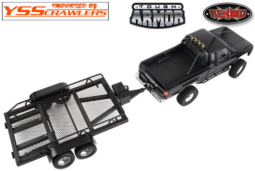 RC4WD Tough Armor Rear Step Bumper for Toyota Pickups/4Runner (Chrome)