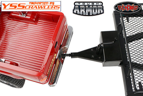 RC4WD Tough Armor Rear Step Bumper for Toyota Pickups/4Runner (Chrome)