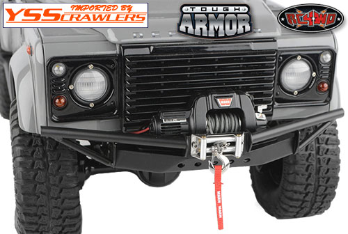 RC4WD タフアーマー スチールフロントウィンチバンパー for ゲレンデ2 ディフェンダーD90！