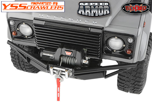 RC4WD Tough Armor Steel Front Winch Bumper for D90