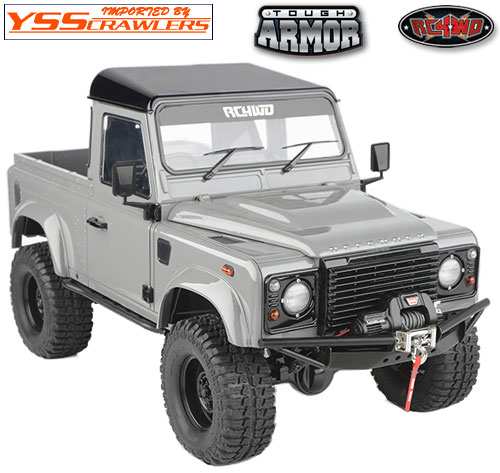 RC4WD Tough Armor Steel Front Winch Bumper for D90
