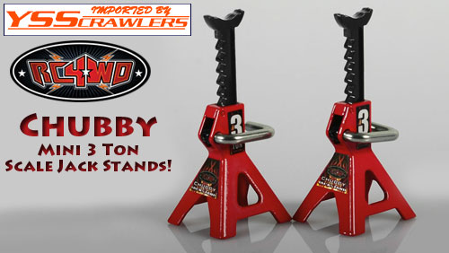 Chubby Mini 3 TON Scale Jack Stands-Z-S0731
