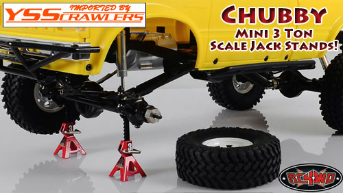 Chubby Mini 3 TON Scale Jack Stands-Z-S0731