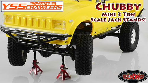 RC4WD Chubby Mini 3 TON Scale Jack Stands [2pcs]