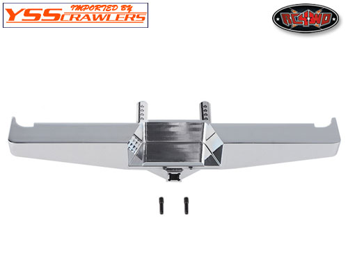 RC4WD Aluminum Rear Bumper W/ Hitch Mount for Chevrolet Blazer and K10