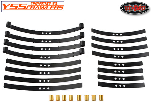 RC4WD ウルトラソフト リーフスプリング セット for TF2！[4枚x4種+ブッシング]