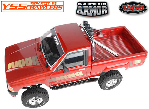 RC4WD Tough Armor Sliders w/ Rear Step for 1985 Toyota Pickup/4runner