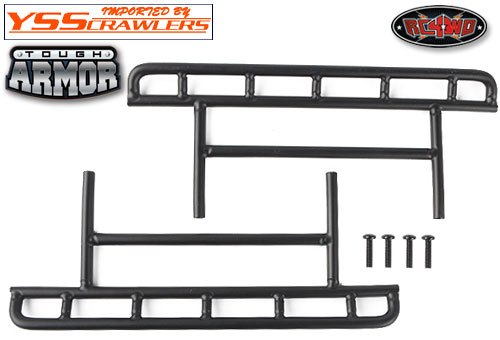RC4WD Tough Armor Steel Side Sliders for Gelande II (D90)