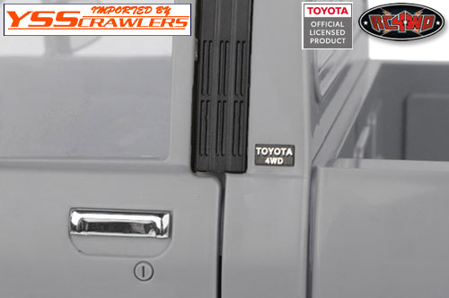 RC4WD Metal Emblems for 1985/87 Toyota Pickup/Xtracab