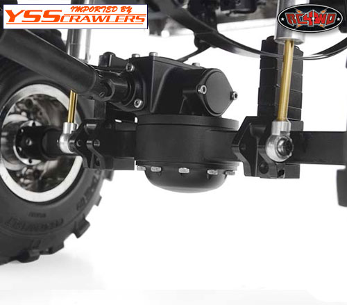RC4WD Link and Leaf Spring Mounts for Blackwell Scale Machined Axle V2 (Rear)