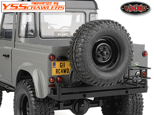 RC4WD Tough Armor Swing Away Tire Carrier w/Storage for the Gelande 2