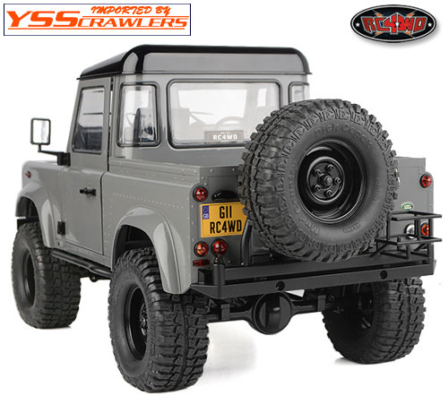 RC4WD Tough Armor Swing Away Tire Carrier w/Storage for the Gelande 2