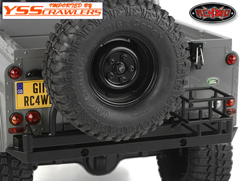 RC4WD Tough Armor Swing Away Tire Carrier w/Storage for the Gelande 2