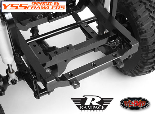 RC4WD Rampage Front Double Tube Bumper with Hoop for Trail Finder 2 SWB