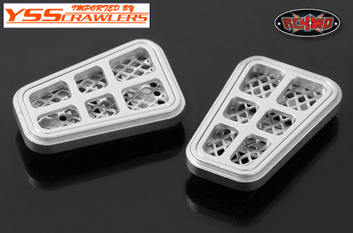 RC4WD Aluminum Hood and Side Vents for Defender D90 D110!