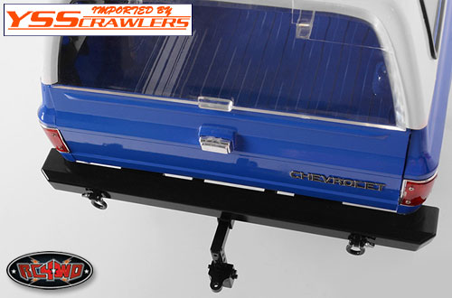 RC4WD Tough Armor Rear Bumper with Hitch Mount for Chevy Blazer / TF2!