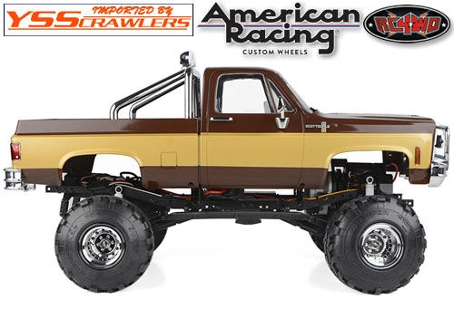 RC4WD American Racing 1.9 Outlaw II Super Deep Dish Beadlock Wheels