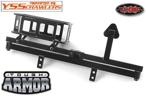 RC4WD Tough Armor Swing Away Tire Carrier w/Fuel holder for the G2 Cruiser