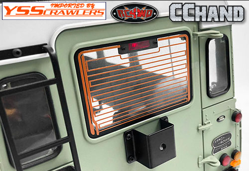 RC4WD Rear Window Defroster Decal for Gelande II (D90/D110)