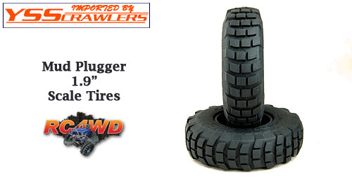 RC4WD Mud Plugger 1.9 Scale Tires