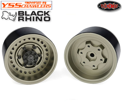 RC4WD Black Rhino Armory Internal Beadlock Deep Dish 2.2 Wheels