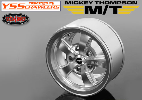 >RC4WD Mickey Thompson Street Comp SC-5 1.9 Beadlock Wheels (Hyper Silver)