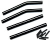 STRC CNC Alum Upper and Lower Links for Axial Wraith [Black]
