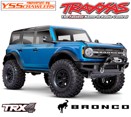 Traxxas TRX-4 フォード ブロンコ 2021 RTR！[ブルー][予約]