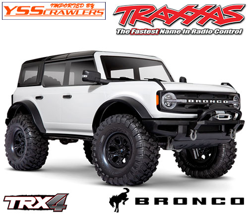 Traxxas TRX-4 フォード ブロンコ 2021 RTR！[ホワイト][予約]