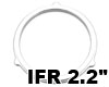VP IFRリング スリム 2.2リング！[クリアー][IFRリング][1枚]
