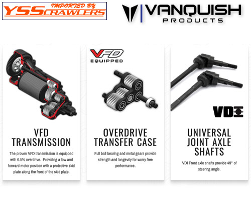 Vanquish Products VRD Builders Kit - Straight Axle