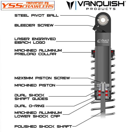 Incision Eibach S8E 80mm Scale Shock