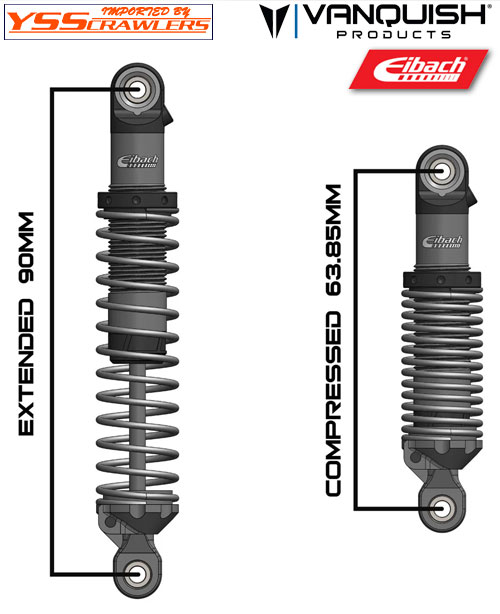 Incision Eibach S8E 80mm Scale Shock
