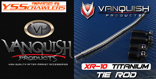 Vanquish Products Bent Titanium Tie Rod XR10