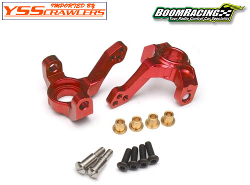 YSS Aluminum Knuckles for Axial SCX10![Red]