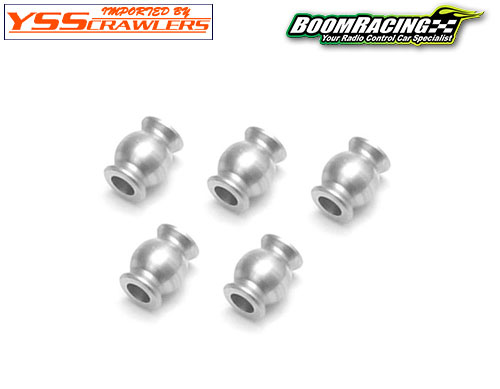 Boom Racing Stainless Steel End Pivot Balls for KUDU™ Shocks (5) for BRX02