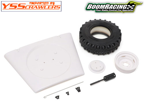 BR Deluxe Bonnet w/ Spare Wheel and Tire BRX02