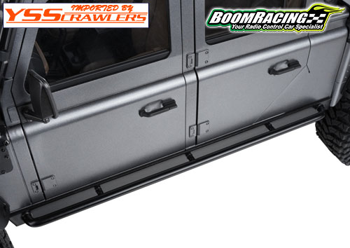 BR Hand-Welded Steel Rock Slider Side Steps for BRX02 D130