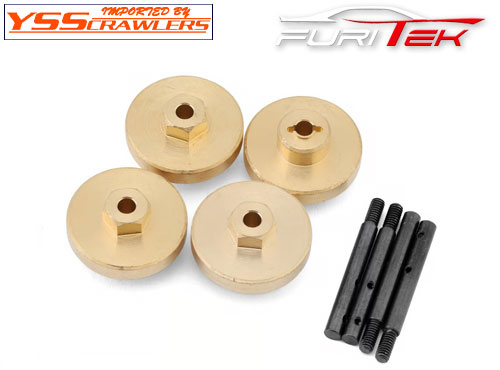Furitek Extended Axle Shaft 10mm with Brass Hex