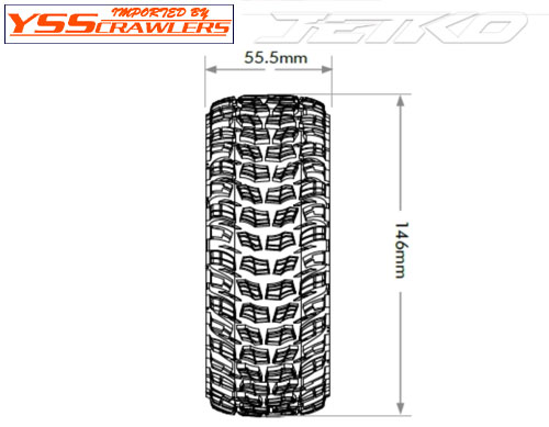Jetko Conqueror 2.2 tires
