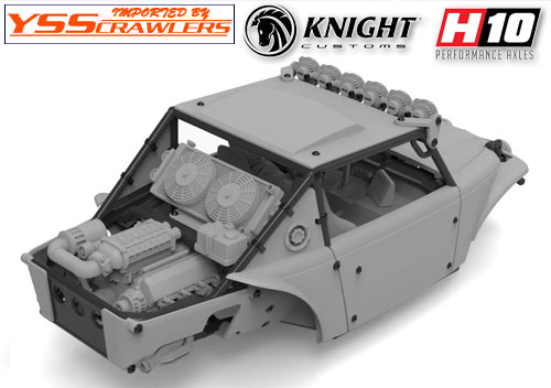 Knight Customs Vanquish H10 Optic Terra Bug Body Conversion Kit (Unpainted)
