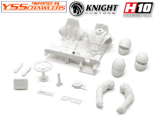 Knight Customs Vanquish H10 Optic Terra Recon Body Conversion Kit (Unpainted) w/Engine, Interior & Fuel Cell